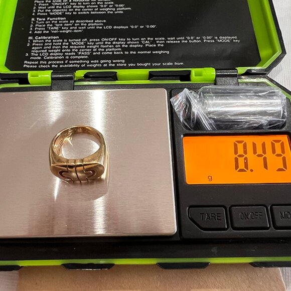 Bvlgari Bulgari 18K YG Parentesi Ring - Picture 7 of 7